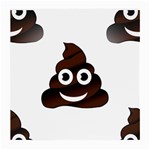 Funny Poop Emoji Medium Glasses Cloth