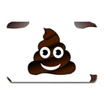 Funny Poop Emoji Plate Mat