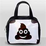 Funny Poop Emoji Classic Handbag (One Side)