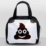 Funny Poop Emoji Classic Handbag (Two Sides)