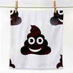 Funny Poop Emoji Face Towel