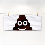 Funny Poop Emoji Hand Towel