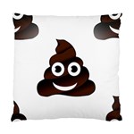 Funny Poop Emoji Standard Cushion Case (Two Sides)