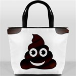 Funny Poop Emoji Bucket Bag