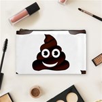 Funny Poop Emoji Cosmetic Bag (Medium)