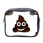 Funny Poop Emoji Mini Toiletries Bag (Two Sides)