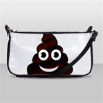 Funny Poop Emoji Shoulder Clutch Bag