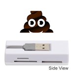 Funny Poop Emoji Memory Card Reader (Stick)