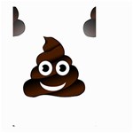 Funny Poop Emoji Small Garden Flag (Two Sides)