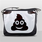 Funny Poop Emoji Messenger Bag