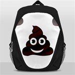 Funny Poop Emoji Backpack Bag