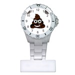 Funny Poop Emoji Plastic Nurses Watch