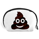 Funny Poop Emoji Accessory Pouch (Large)