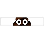 Funny Poop Emoji Flano Scarf (Large)