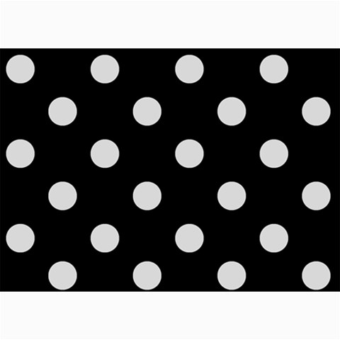 Polka Dots 7 x5  Photo Card - 2