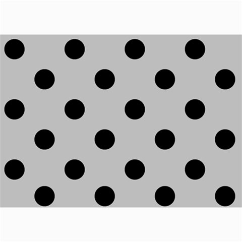 Polka Dots 7 x5  Photo Card - 9