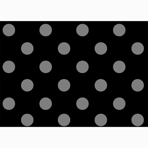 Polka Dots 7 x5  Photo Card - 1