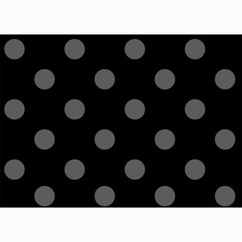 Polka Dots 7 x5  Photo Card - 1