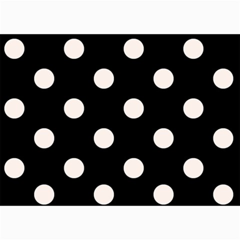 Polka Dots 7 x5  Photo Card - 7