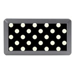 Polka Dots - Beige on Black Memory Card Reader (Mini)