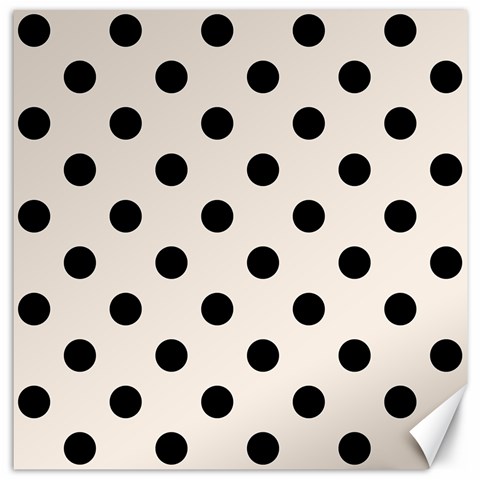 Polka Dots 15.2 x15.41  Canvas - 1