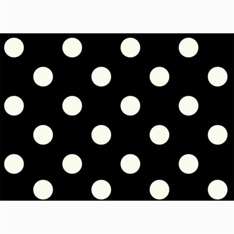 Polka Dots 7 x5  Photo Card - 1