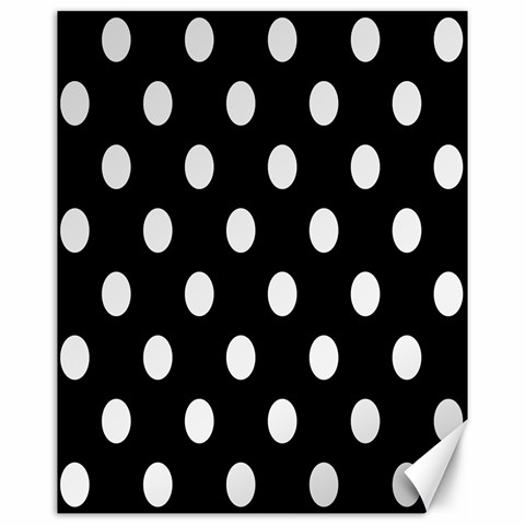 Polka Dots 15.75 x19.29  Canvas - 1