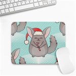 Christmas Chinchilla Small Mousepad