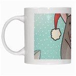 Christmas Chinchilla White Mug