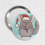 Christmas Chinchilla 2.25  Handbag Mirror