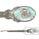 Christmas Chinchilla Letter Opener