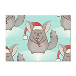 Christmas Chinchilla Sticker A4 (10 pack)