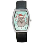 Christmas Chinchilla Barrel Style Metal Watch