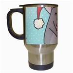 Christmas Chinchilla Travel Mug (White)