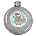 Christmas Chinchilla Hip Flask (5 oz)