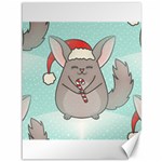 Christmas Chinchilla Canvas 36  x 48 