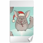 Christmas Chinchilla Canvas 40  x 72 