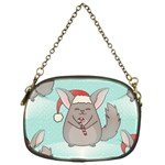 Christmas Chinchilla Chain Purse (One Side)