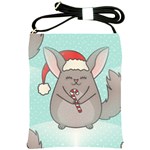 Christmas Chinchilla Shoulder Sling Bag