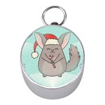 Christmas Chinchilla Silver Compass (Mini)