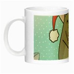 Christmas Chinchilla Night Luminous Mug