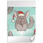 Christmas Chinchilla Canvas 20  x 30 