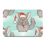 Christmas Chinchilla Plate Mat