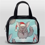 Christmas Chinchilla Classic Handbag (One Side)