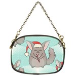 Christmas Chinchilla Chain Purse (Two Sides)