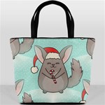 Christmas Chinchilla Bucket Bag