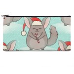 Christmas Chinchilla Pencil Case