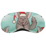 Christmas Chinchilla Sleeping Mask