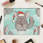 Christmas Chinchilla Cosmetic Bag (XL)