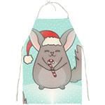 Christmas Chinchilla Full Print Apron